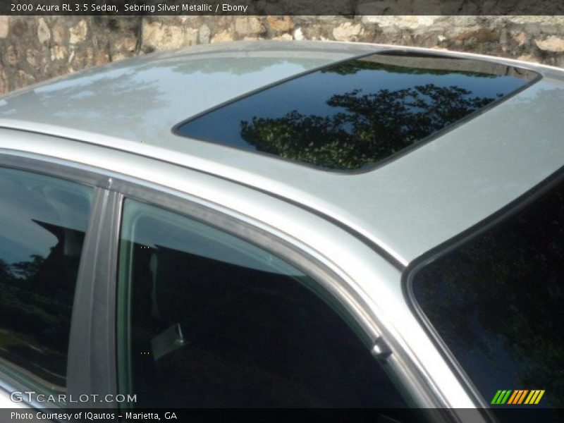 Sebring Silver Metallic / Ebony 2000 Acura RL 3.5 Sedan