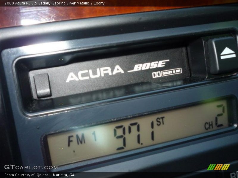 Sebring Silver Metallic / Ebony 2000 Acura RL 3.5 Sedan