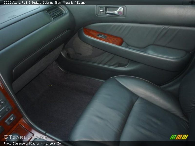 Sebring Silver Metallic / Ebony 2000 Acura RL 3.5 Sedan