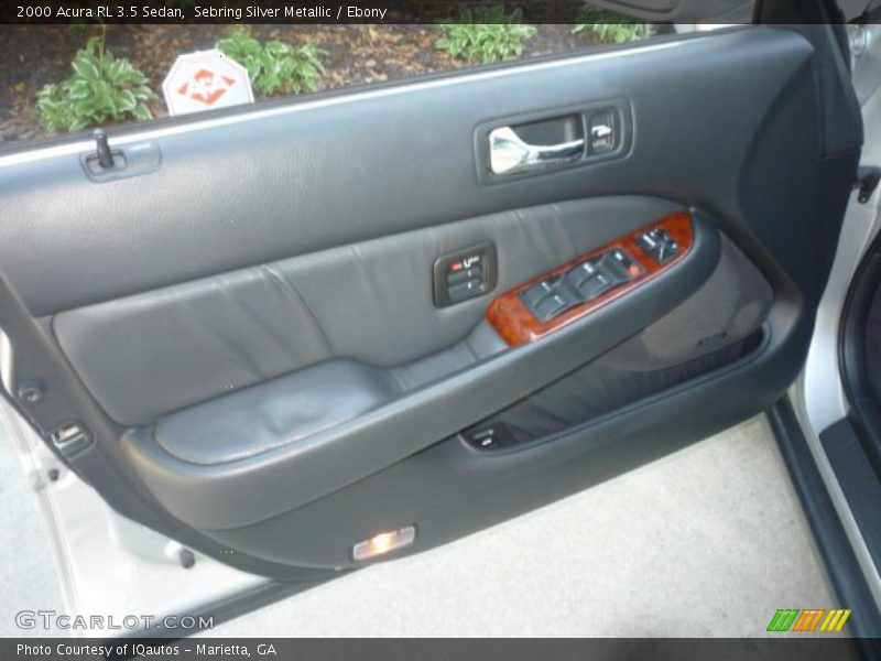 Sebring Silver Metallic / Ebony 2000 Acura RL 3.5 Sedan