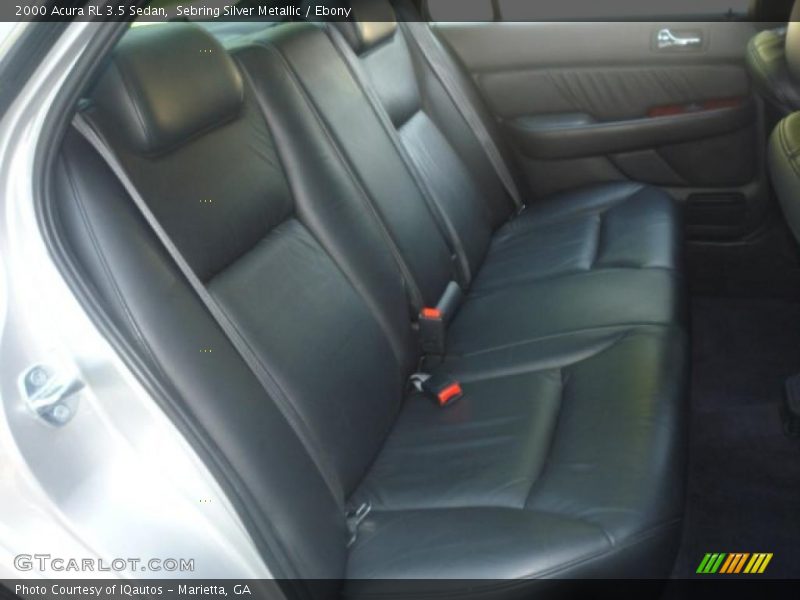 Sebring Silver Metallic / Ebony 2000 Acura RL 3.5 Sedan