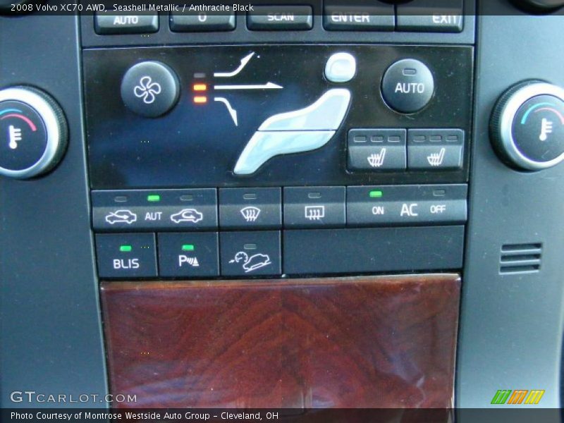 Seashell Metallic / Anthracite Black 2008 Volvo XC70 AWD