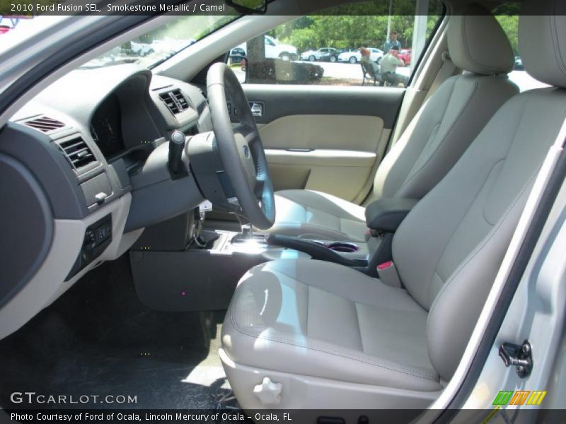 Smokestone Metallic / Camel 2010 Ford Fusion SEL