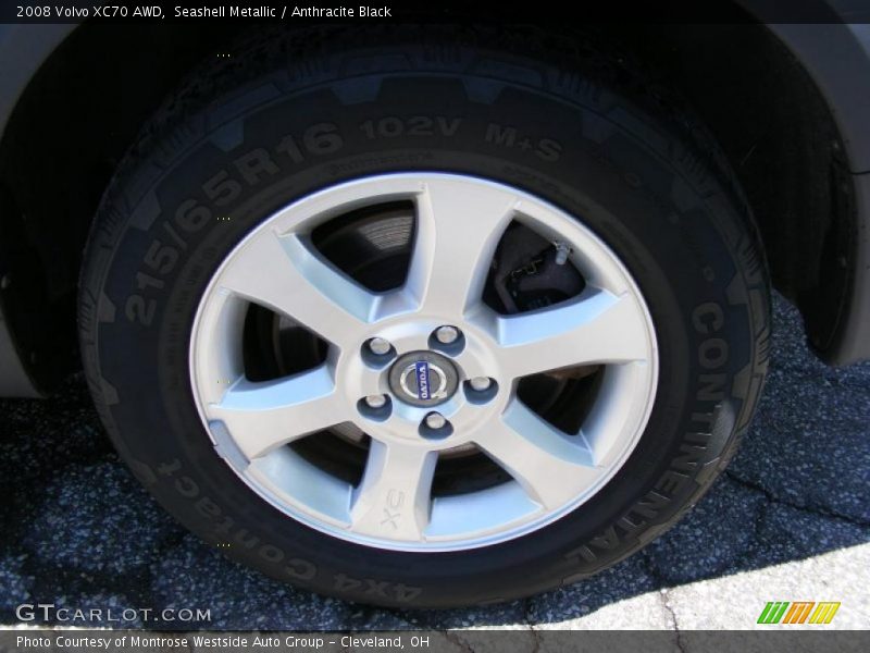 Seashell Metallic / Anthracite Black 2008 Volvo XC70 AWD