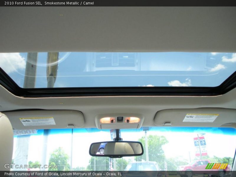 Smokestone Metallic / Camel 2010 Ford Fusion SEL