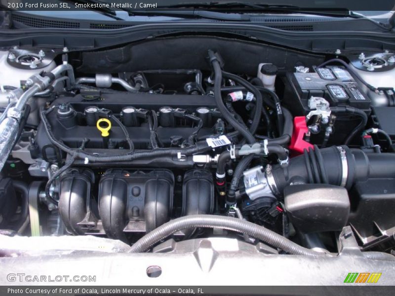Smokestone Metallic / Camel 2010 Ford Fusion SEL