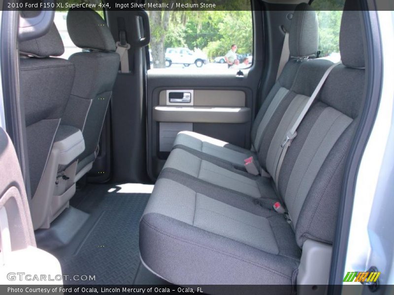 Ingot Silver Metallic / Medium Stone 2010 Ford F150 XL SuperCrew 4x4