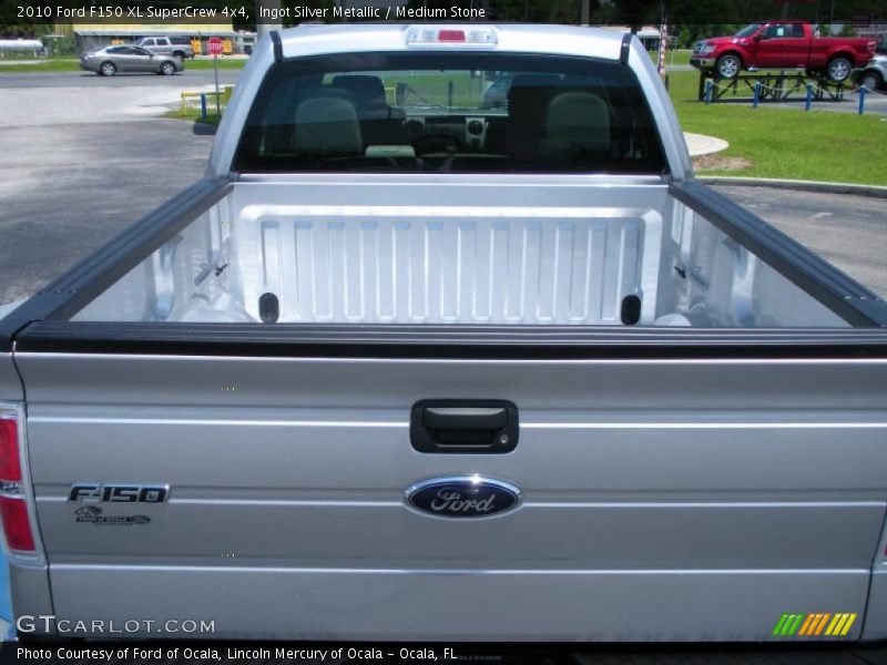 Ingot Silver Metallic / Medium Stone 2010 Ford F150 XL SuperCrew 4x4