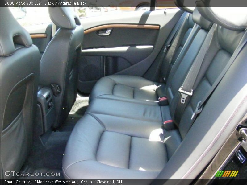 Black / Anthracite Black 2008 Volvo S80 3.2