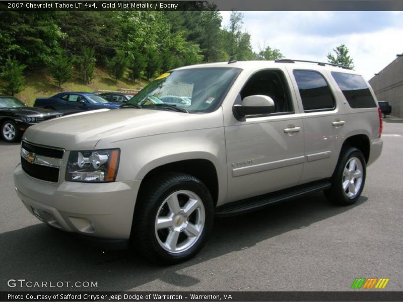 Gold Mist Metallic / Ebony 2007 Chevrolet Tahoe LT 4x4