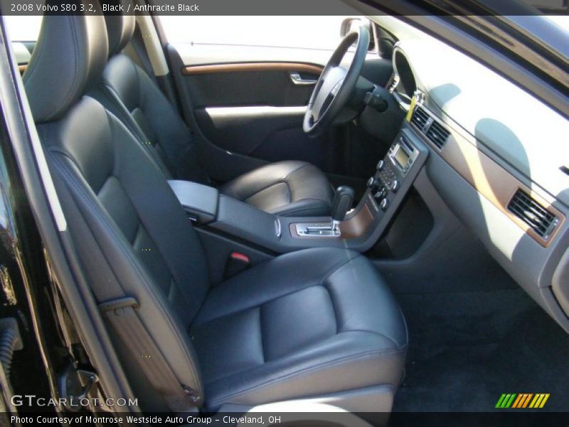 Black / Anthracite Black 2008 Volvo S80 3.2