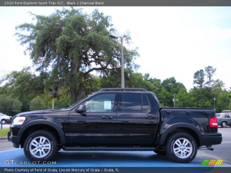 Black / Charcoal Black 2010 Ford Explorer Sport Trac XLT