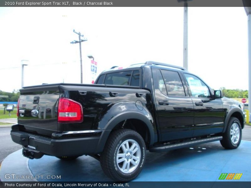 Black / Charcoal Black 2010 Ford Explorer Sport Trac XLT