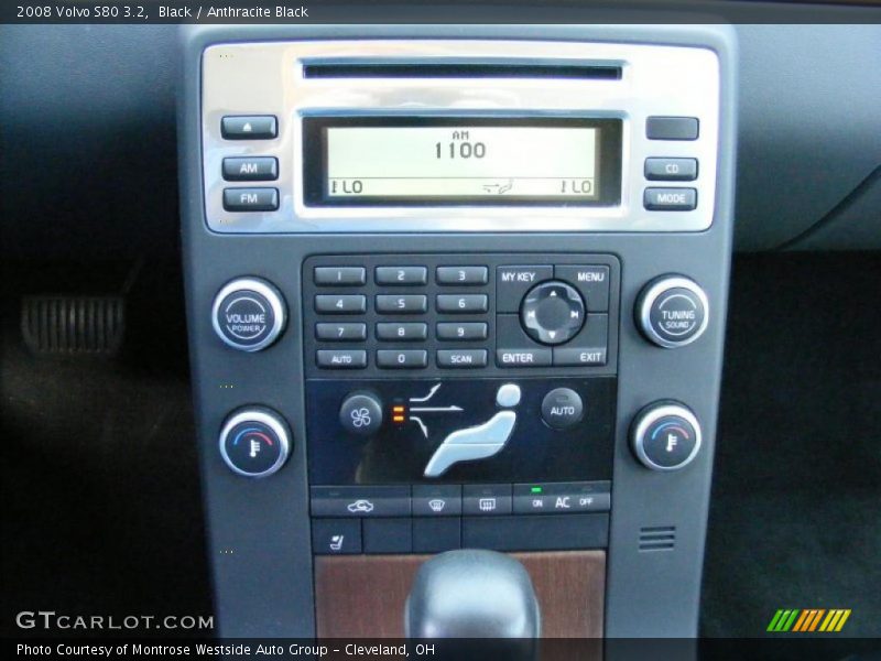 Black / Anthracite Black 2008 Volvo S80 3.2