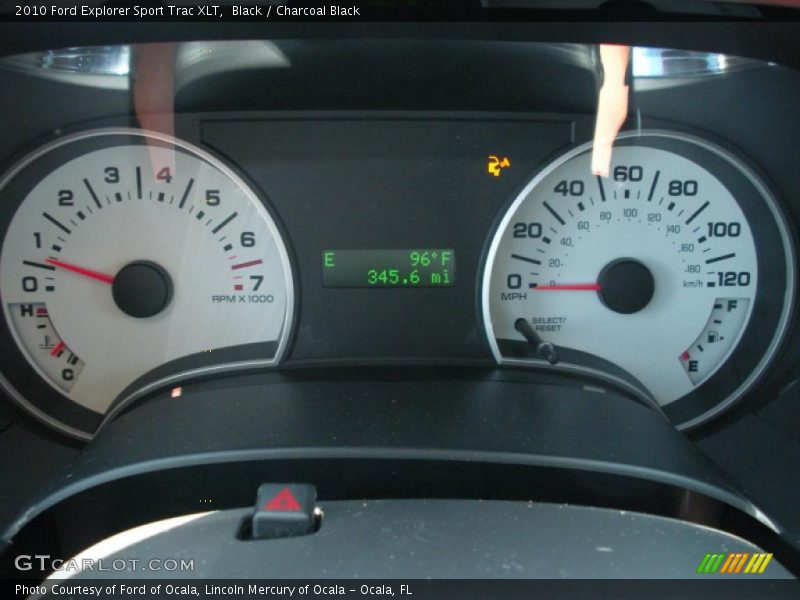 Black / Charcoal Black 2010 Ford Explorer Sport Trac XLT
