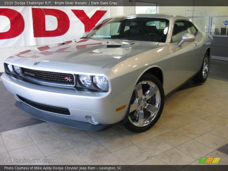 Bright Silver Metallic / Dark Slate Gray 2010 Dodge Challenger R/T