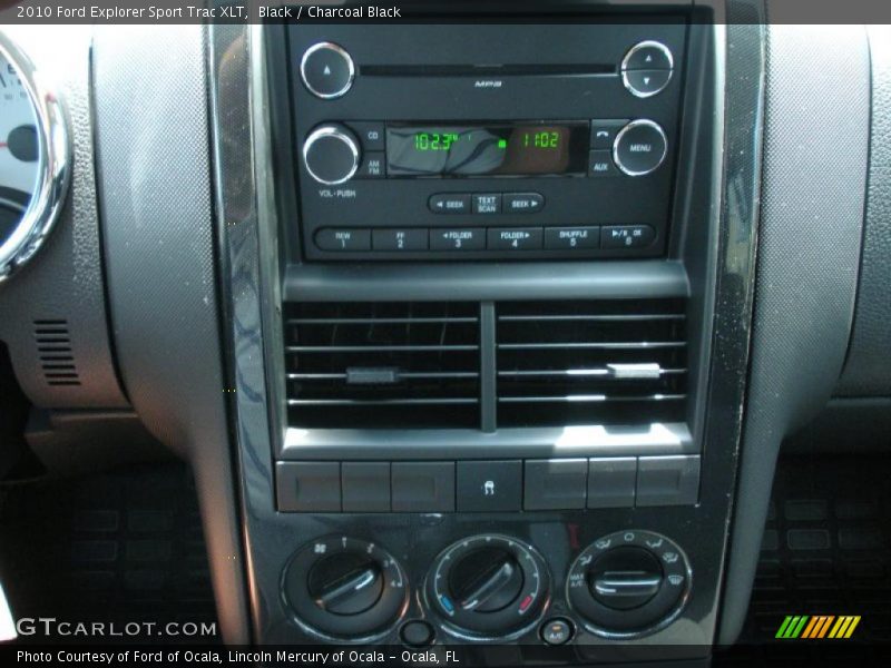 Black / Charcoal Black 2010 Ford Explorer Sport Trac XLT