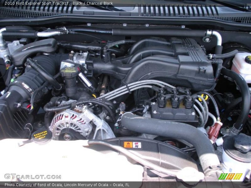 Black / Charcoal Black 2010 Ford Explorer Sport Trac XLT