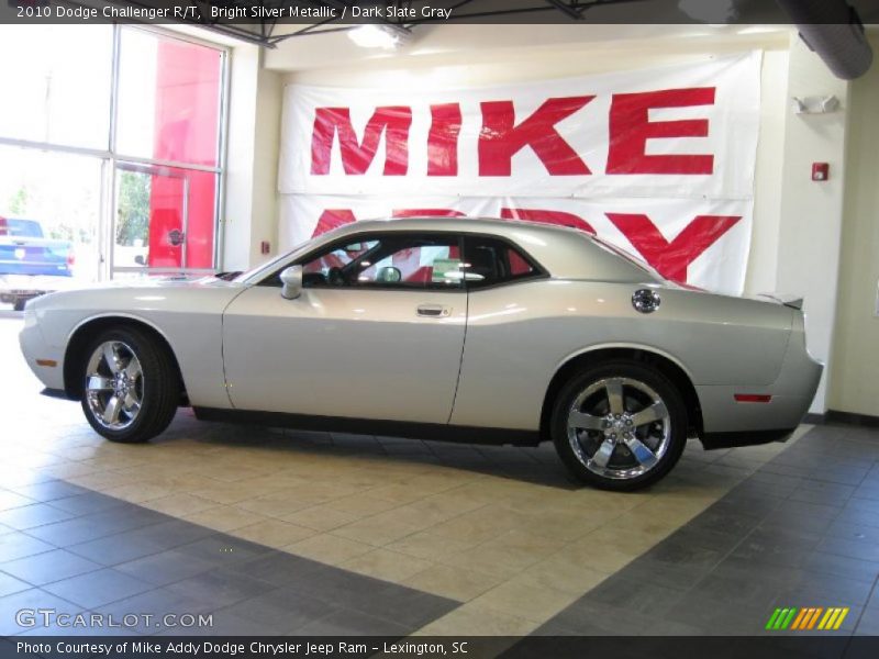 Bright Silver Metallic / Dark Slate Gray 2010 Dodge Challenger R/T