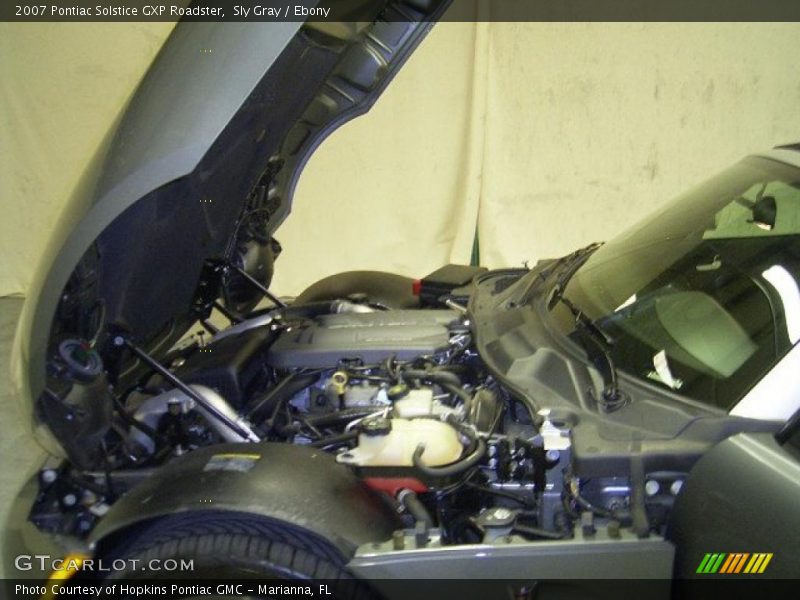 Sly Gray / Ebony 2007 Pontiac Solstice GXP Roadster