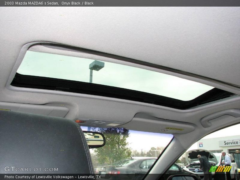 Onyx Black / Black 2003 Mazda MAZDA6 s Sedan