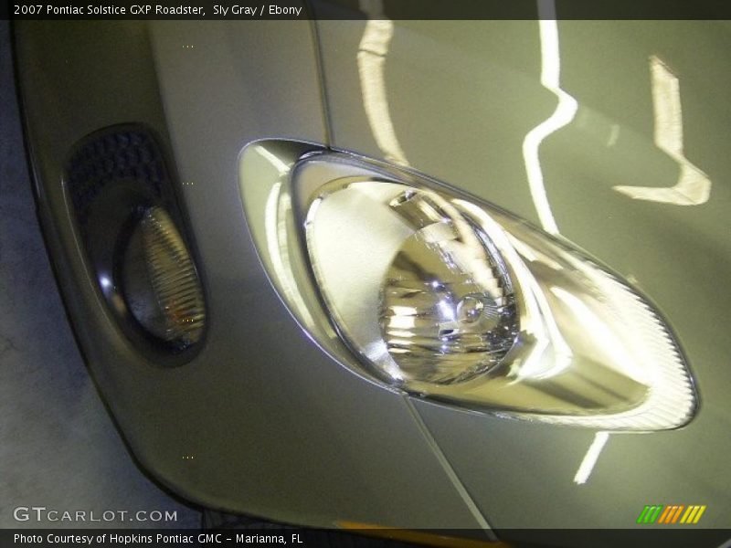 Sly Gray / Ebony 2007 Pontiac Solstice GXP Roadster