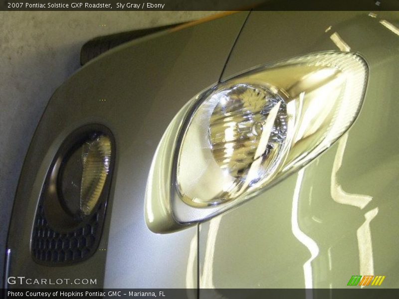 Sly Gray / Ebony 2007 Pontiac Solstice GXP Roadster