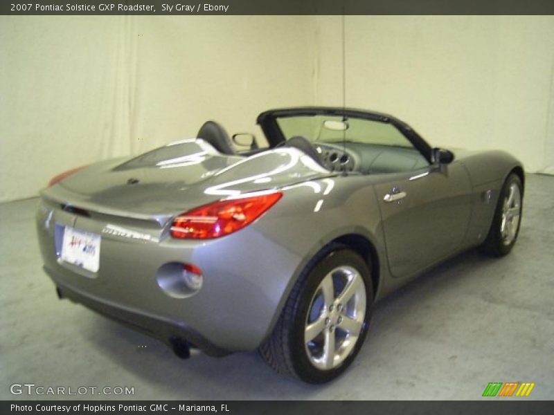 Sly Gray / Ebony 2007 Pontiac Solstice GXP Roadster