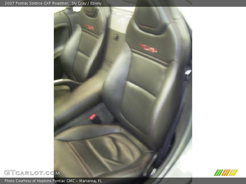 Sly Gray / Ebony 2007 Pontiac Solstice GXP Roadster