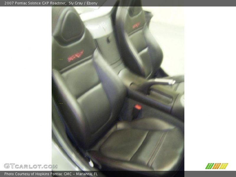 Sly Gray / Ebony 2007 Pontiac Solstice GXP Roadster