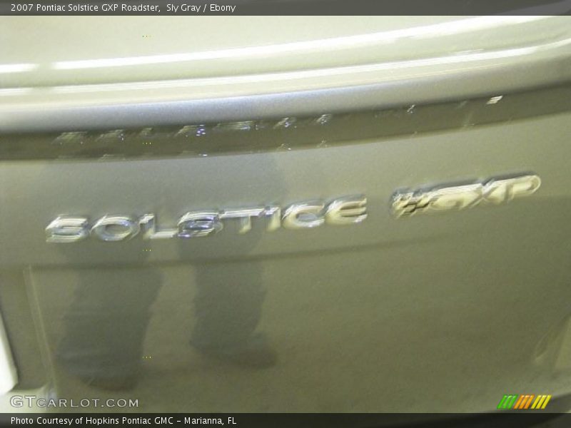 Sly Gray / Ebony 2007 Pontiac Solstice GXP Roadster