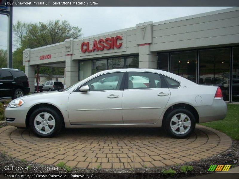 Silverstone Metallic / Gray 2007 Chevrolet Impala LT