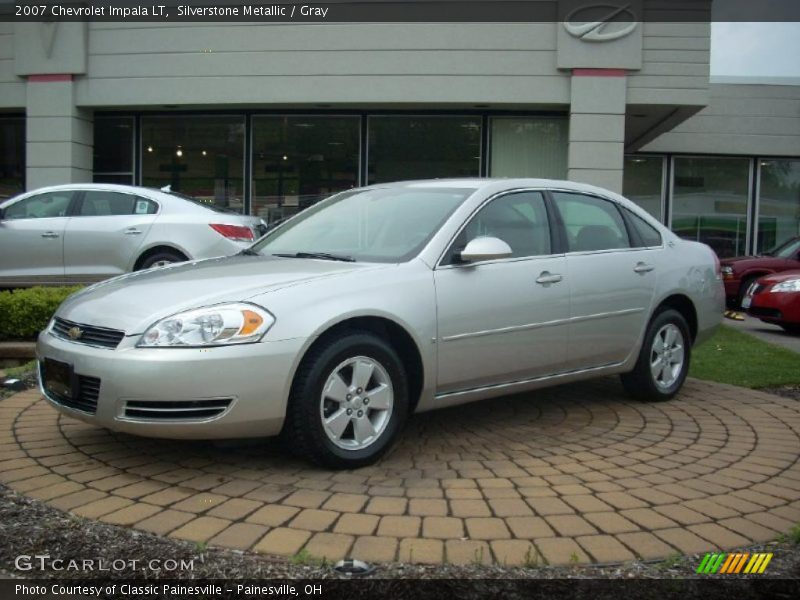 Silverstone Metallic / Gray 2007 Chevrolet Impala LT