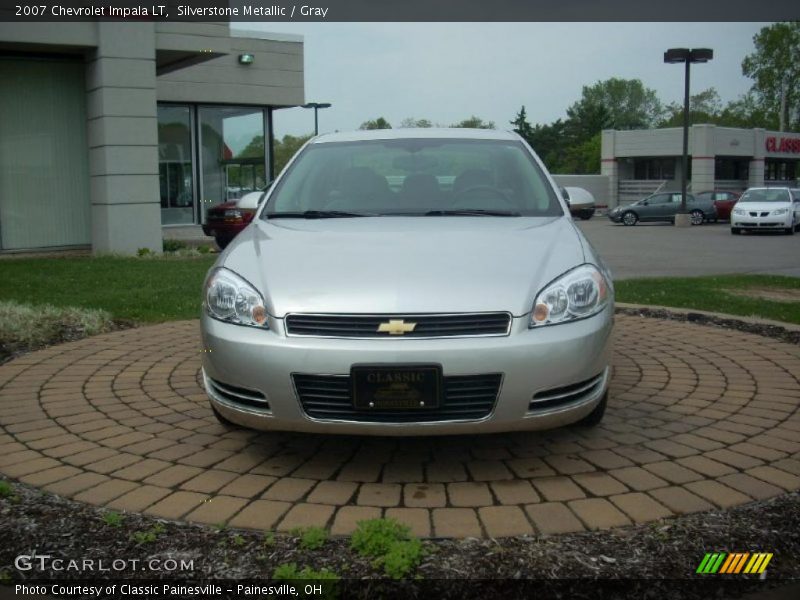 Silverstone Metallic / Gray 2007 Chevrolet Impala LT