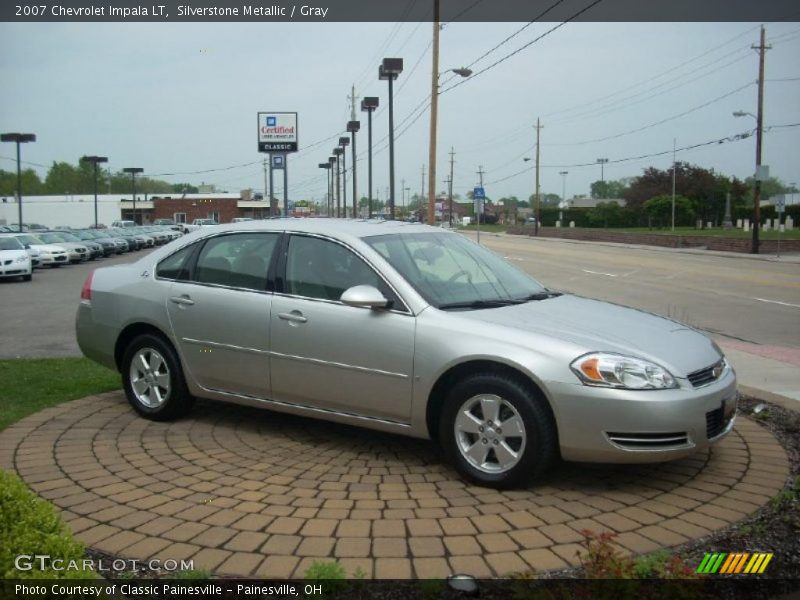 Silverstone Metallic / Gray 2007 Chevrolet Impala LT