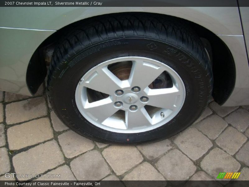 Silverstone Metallic / Gray 2007 Chevrolet Impala LT