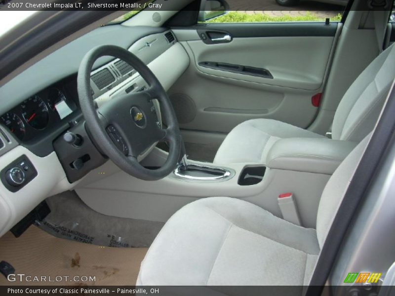 Silverstone Metallic / Gray 2007 Chevrolet Impala LT