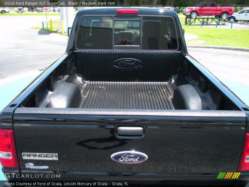 Black / Medium Dark Flint 2010 Ford Ranger XLT SuperCab
