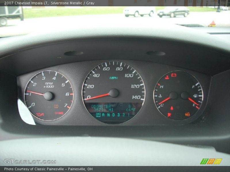 Silverstone Metallic / Gray 2007 Chevrolet Impala LT