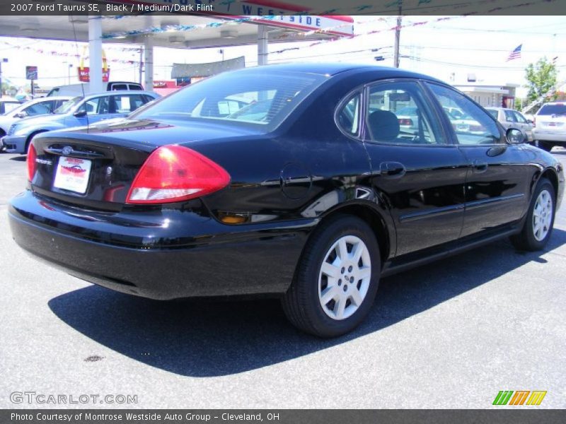 Black / Medium/Dark Flint 2007 Ford Taurus SE