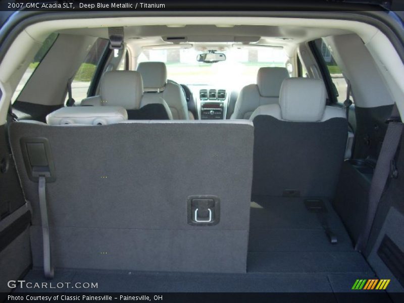 Deep Blue Metallic / Titanium 2007 GMC Acadia SLT