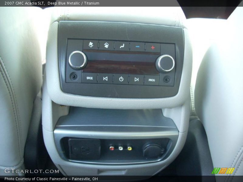 Deep Blue Metallic / Titanium 2007 GMC Acadia SLT