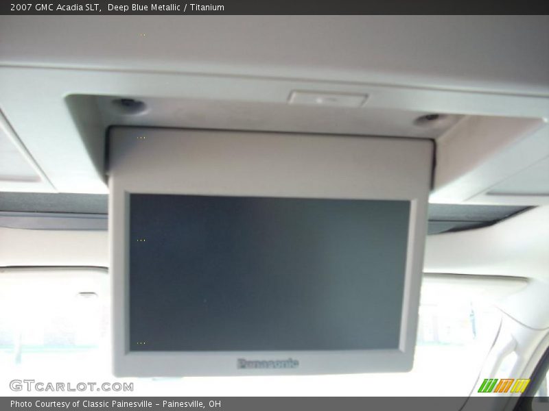 Deep Blue Metallic / Titanium 2007 GMC Acadia SLT