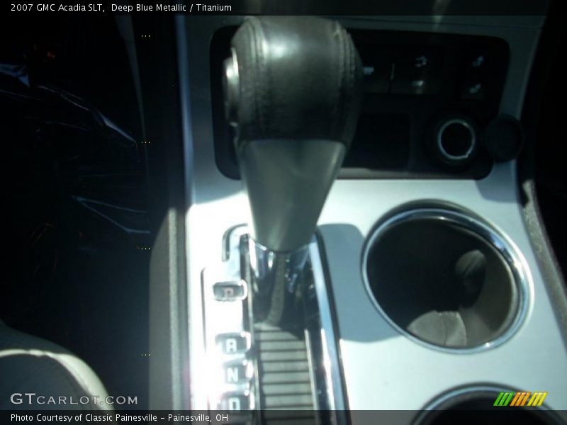 Deep Blue Metallic / Titanium 2007 GMC Acadia SLT