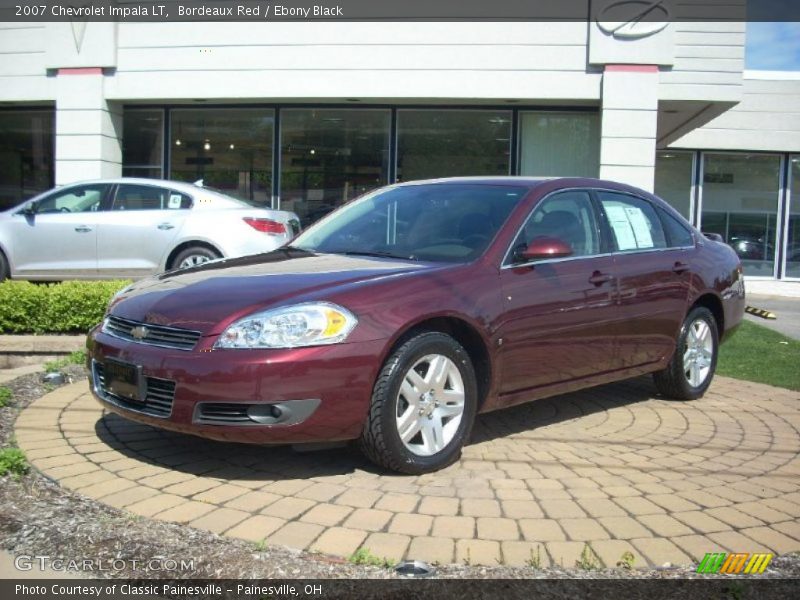 Bordeaux Red / Ebony Black 2007 Chevrolet Impala LT