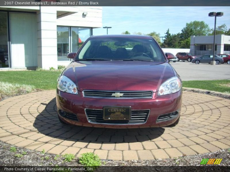 Bordeaux Red / Ebony Black 2007 Chevrolet Impala LT
