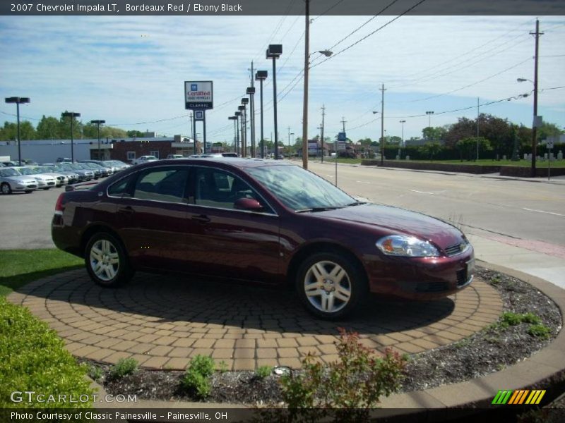 Bordeaux Red / Ebony Black 2007 Chevrolet Impala LT