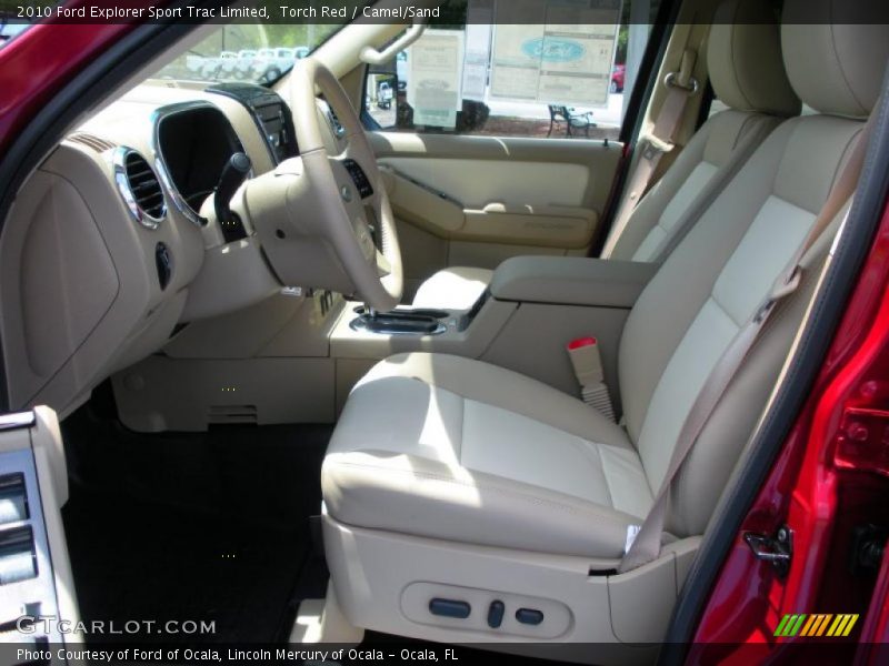 Torch Red / Camel/Sand 2010 Ford Explorer Sport Trac Limited
