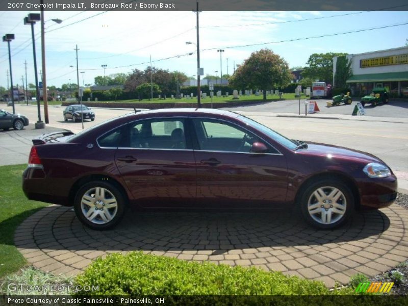 Bordeaux Red / Ebony Black 2007 Chevrolet Impala LT