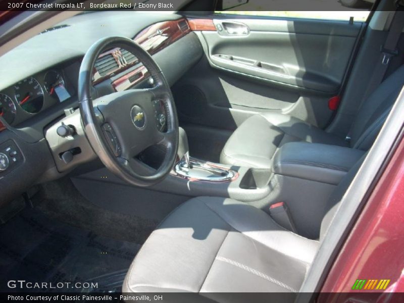 Bordeaux Red / Ebony Black 2007 Chevrolet Impala LT